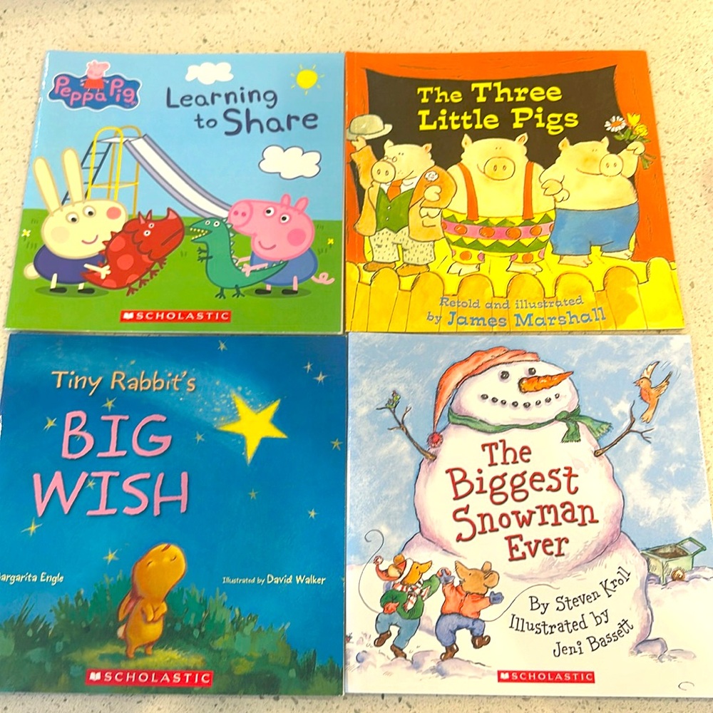 Scholastic books kids reading fiction